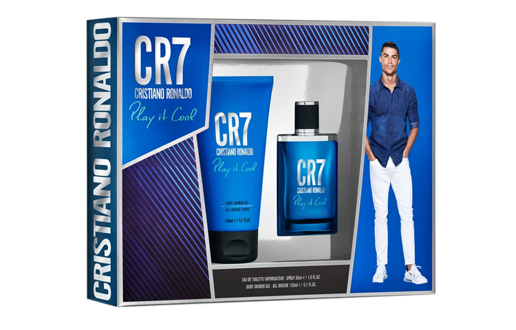CRISTIANO RONALDO Play It Cool Perfume Sets EDT Perfume 30ml+Shower Gel 150ml