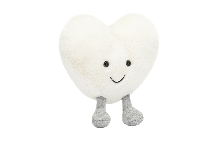 JELLYCAT Fun items series ice cream heart cute doll plush doll 10cm high