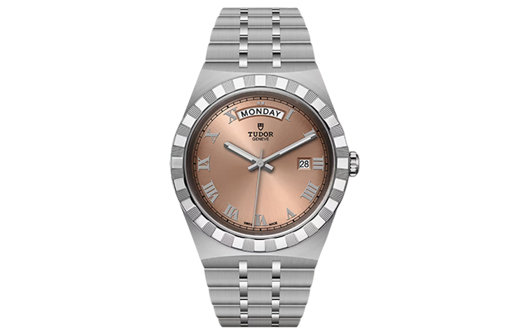 TUDOR Automatic Mechanical Movement 100m Waterproof Men's Watches Watch 41mm Pink Watch Dial