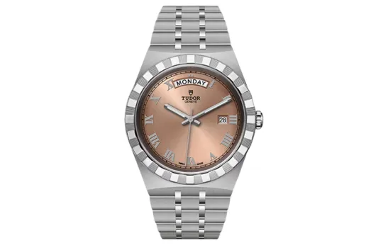 TUDOR Automatic Mechanical Movement 100m Waterproof Men's Watches Watch 41mm Pink Watch Dial