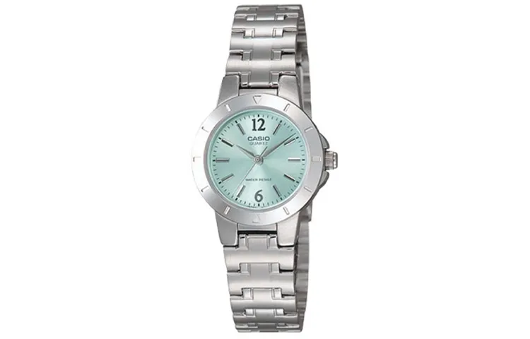 CASIO STANDARD Crushed Ice ['50', 149262]m Waterproof Quartz Movement Stainless Steel Strap Watch