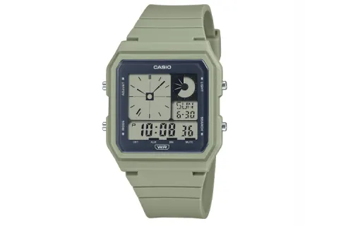 CASIO Unisex Green Watch LF-20W-3ADF