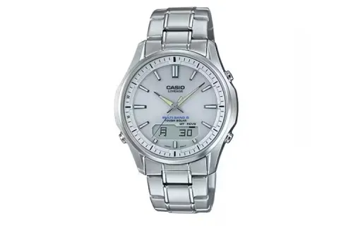 CASIO Men LINEAGE Series Silver Watch