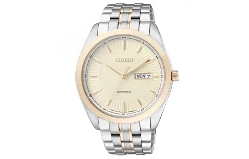 CITIZEN ['100', 301050]m Waterproof Mechanical Movement Stainless Steel Strap Watch Men's Watches