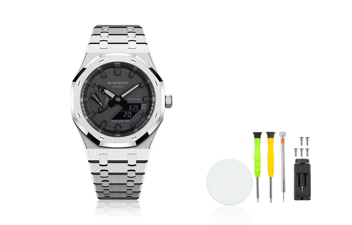 CASIO Men Liquid Crystal/Analog Dual Display Series Black Watch