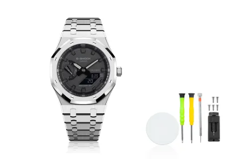 CASIO Men Liquid Crystal/Analog Dual Display Series Black Watch