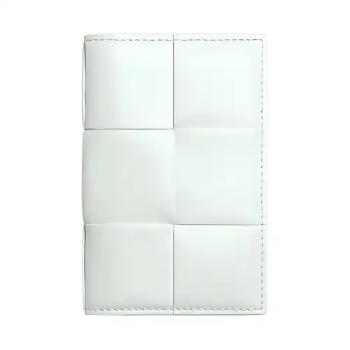 Bottega Veneta Calfskin Wallet, Card Holder Men's Glacier Blue