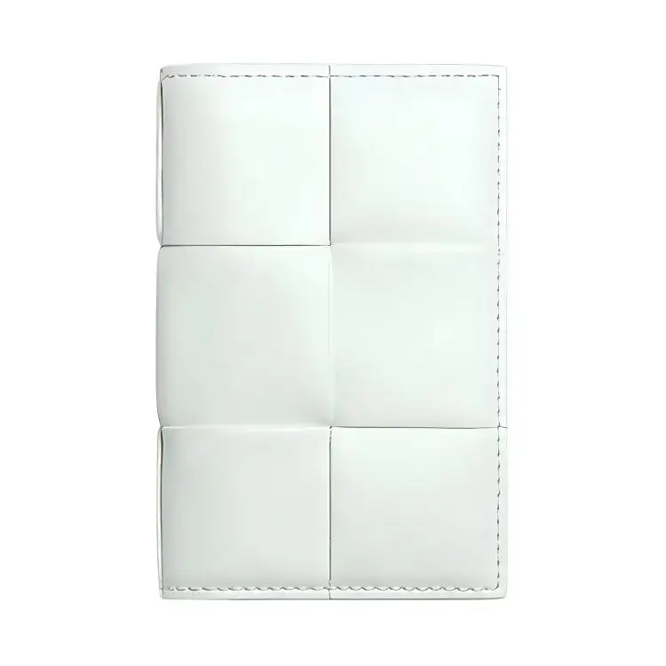 Bottega Veneta Calfskin Wallet, Card Holder Men's Glacier Blue