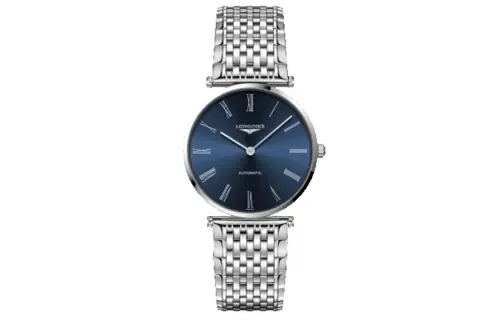 LONGINES Jialan Collection Automatic Mechanical Movement Men's Watches Watch 36mm Blue Dial