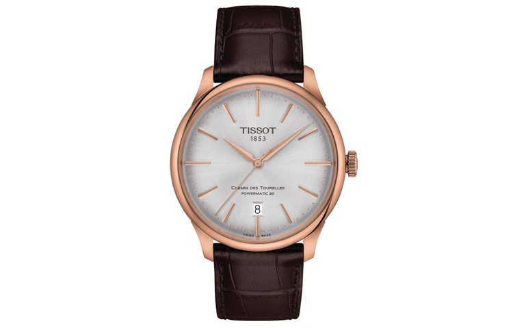 Мужские часы TISSOT Chemin des Tourelles (серебряные)