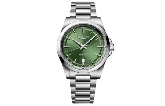 LONGINES Comcast Collection Automatic Mechanical Movement 100m Waterproof Men's Watches Watch 41mm Green Dial