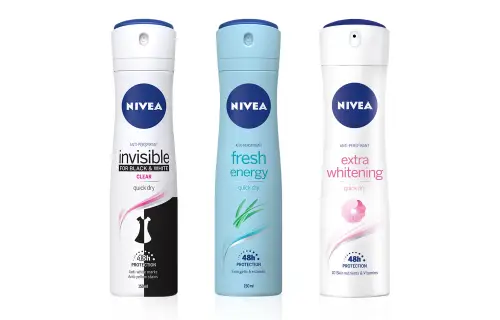Nivea, refreshing fresh body spray, perfume, antiperspirant