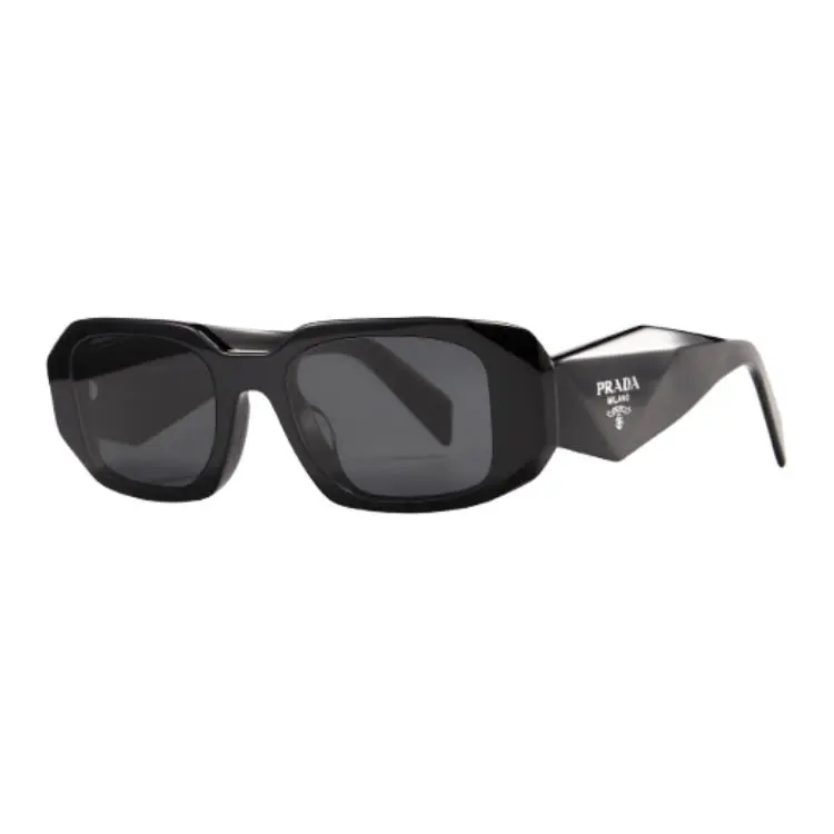 PRADA Brand Logo Rectangular Sunglasses Women's Multicolor