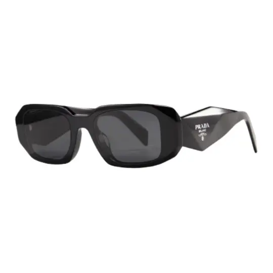 PRADA Brand Logo Rectangular Sunglasses Women's Multicolor