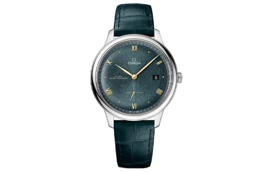 OMEGA Disc Fly Collection Elegant Automatic Mechanical Movement 30m Waterproof Unisex Watch 41mm Green Dial