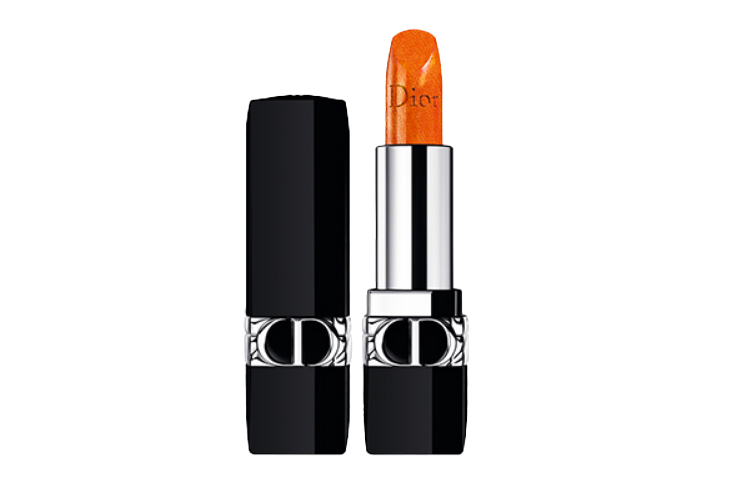 Dior limited edition intense blue gold lipstick enhances complexion #431 Coral Copper