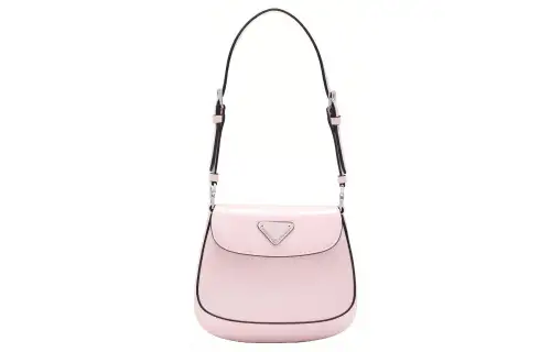 PRADA Cleo Leather Shoulder Bag, Crossbody Bag, Handbag Women's Pink