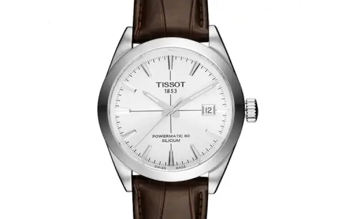 TISSOT Windy Collection Automatic Mechanical Movement Men's Watches Watch 40mm Silver Dial Stainless Steel Case