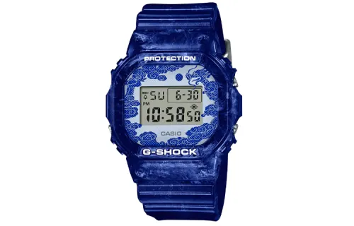 CASIO Unisex G-SQUAD Series Blue Watch DW-5600bwp-2