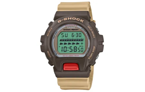 CASIO Men G-SQUAD Series 53.2mm Green Watch DW-6600PC-5JF