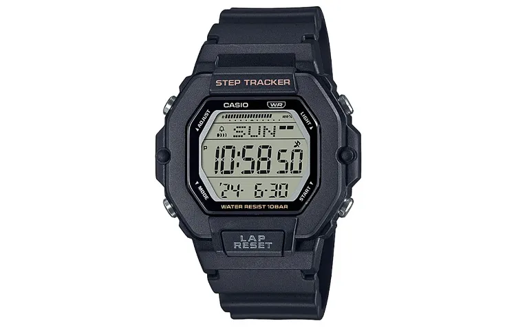 CASIO Men Silver Watch LWS-2200H-1AJF