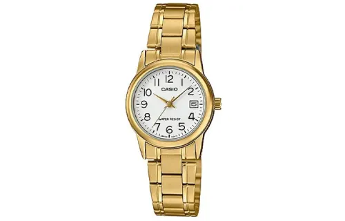 CASIO Women's Standard Series 25mm White Watch LTP-V002G-7B2