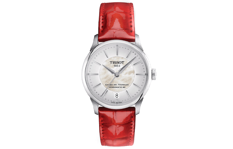 Женские часы TISSOT 50 34mm (серебристо-белые)