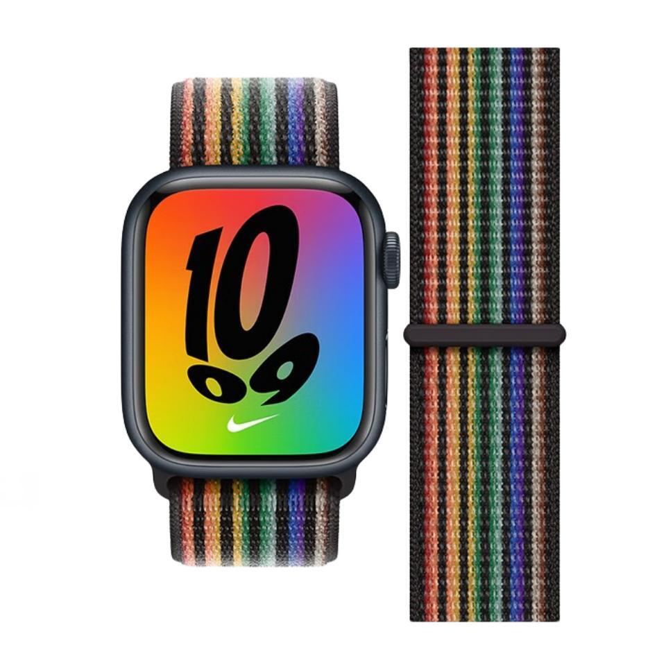 Apple, nylon fashionable universal trend watch strap for men and women, material
