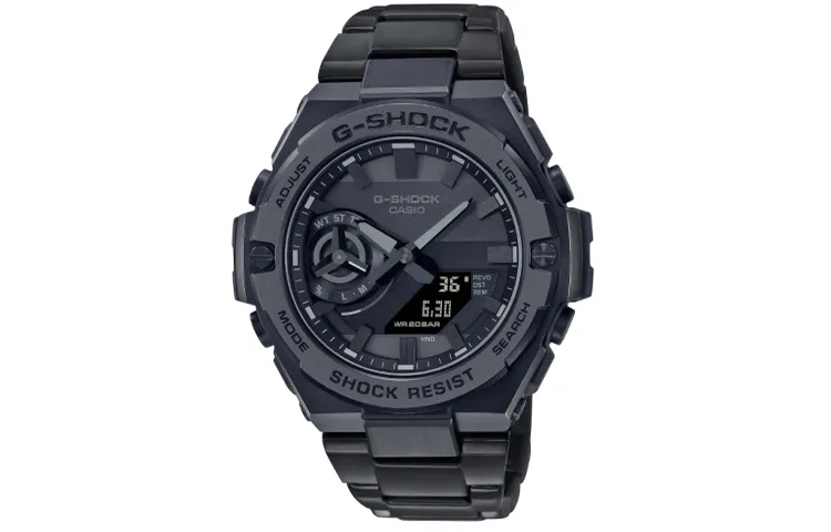 CASIO Men G-STEEL Series Black Watch GST-B500BD-1A
