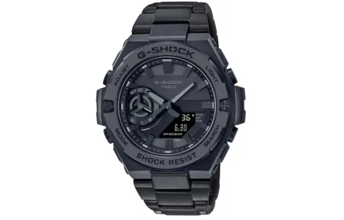 CASIO Men G-STEEL Series Black Watch GST-B500BD-1A