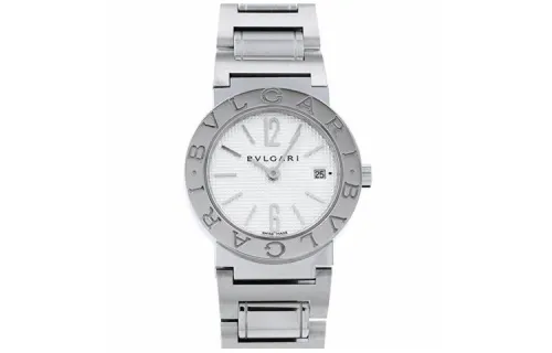 BVLGARI Wrist Watches Quartz Movement Stainless Steel Strap 26mm White Dial Women's Watch 30m Water Resistant