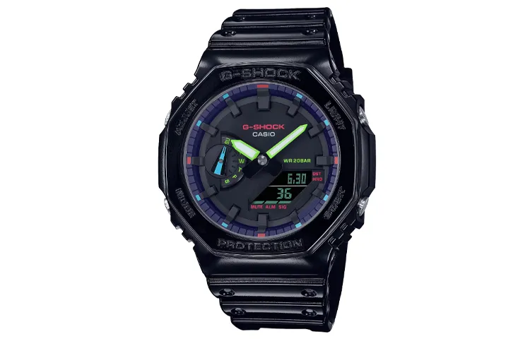 CASIO Unisex Liquid Crystal/Analog Dual Display Series Black Watch