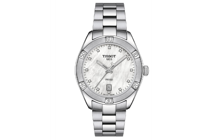 Женские часы TISSOT T- T101.910.11.116.00 (серебристые)