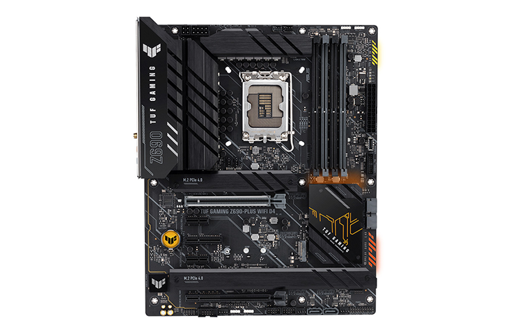 ASUS GAMING Z690-PLUS WIFI DDR4 CPU 12900KF/12700KF equipped with M.2 heat sink and VRM heat sink, fast wireless network speed motherboard