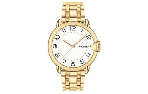 COACH ARDEN Wrist Watches Quartz Movement Stainless Steel Strap 36mm White Dial Women's Watch