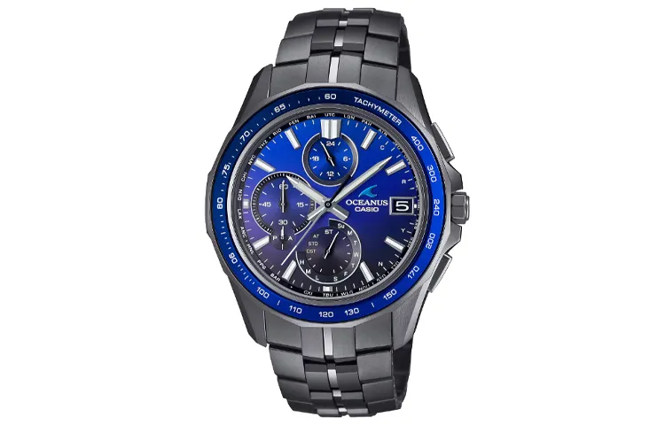 CASIO Men OCEANUS Blue Watch