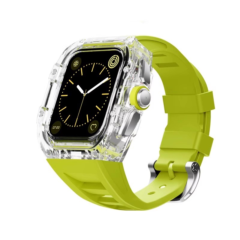 IBOANN Apple, silicone creative universal watch strap for men and women, material