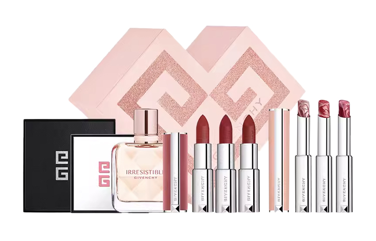GIVENCHY Qixi Yao Crystal Diamond Pink Beloved Double Layer Box Enhancing Radiance