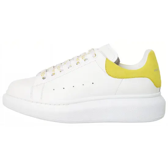 Alexander McQueen Oversized White Yellow Croc