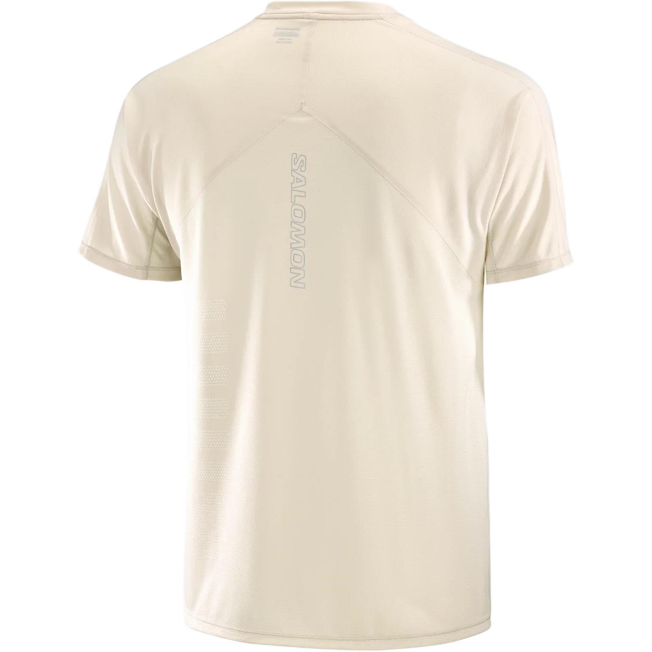 SALOMON SENSE AEROGRAPHIC Quick Dry T Shirts Men’s Ecru