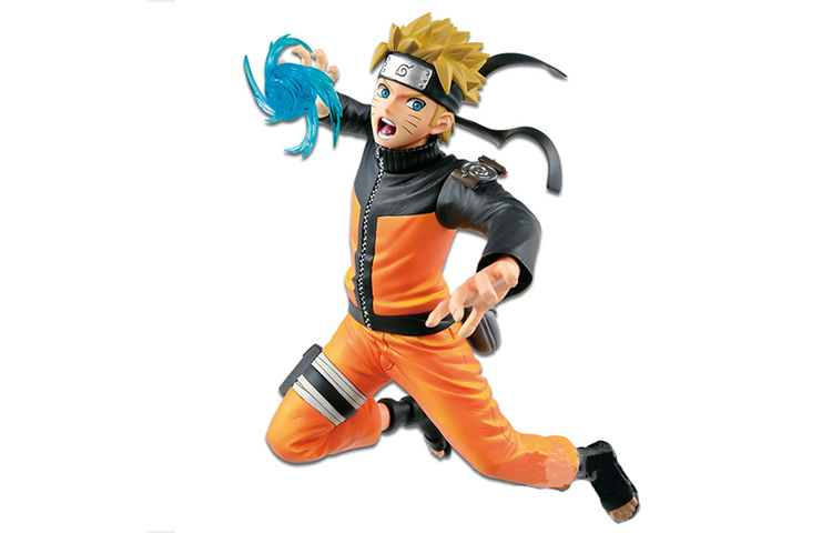 BANPRESTO Uzumaki Naruto Glasses Factory Naruto Shippuden vibration stars spiral pill Uchiha Sasuke scale figure