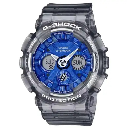 CASIO Women's DIGITAL Series 45.9mm Blue Watch GMA-S120TB-8A