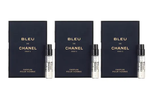 CHANEL Aroma Edition Cerulean Men's Perfume Sample Set Parfum 1.5m L*3 Birthday Gift For Boyfriend Woody Fougere