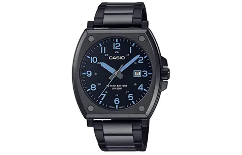 CASIO Men Standard Series Black Watch MTP-E715D-1AV