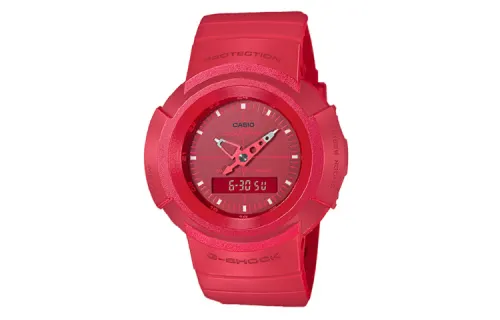 CASIO Men DIGITAL Series Red Watch AW-500BB-4ED