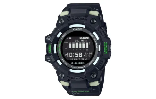 CASIO Men G-SQUAD Series Black Watch GBD-100LM-1PRT