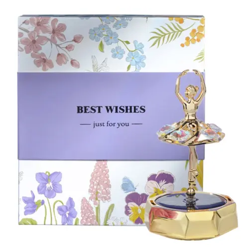 Rotating perfumed perfume for auto solar-powered, universal aromatherapy, metal gift box