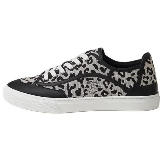 HERMES Get Low-Top Skateboard Shoes Men Black