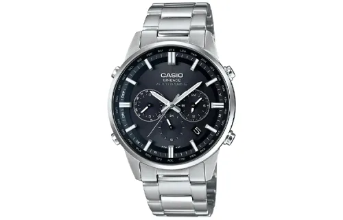 CASIO Men LINEAGE Series 39mm Black Watch LIW-M700D-1A