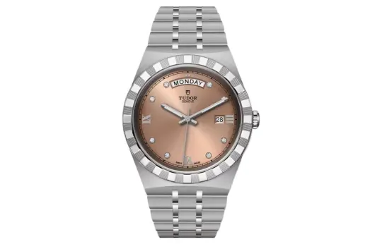TUDOR Royal Collection Automatic Mechanical Movement 100m Waterproof Men's Watches Watch 41mm Pink Watch Dial